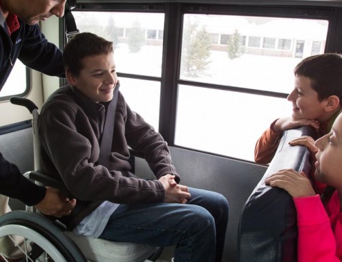 School Bus Restraints Ensure Safety of Children Using Wheelchairs